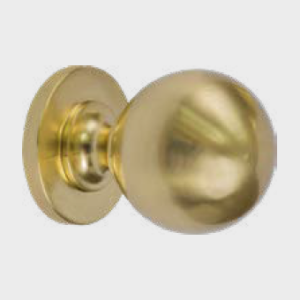 brass door knob