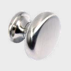 brushed nickel door knob