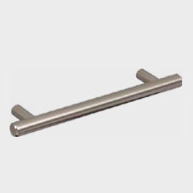 brushed nickel handle bar