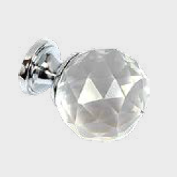 round crystal door knob