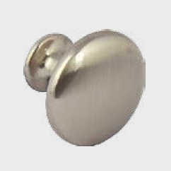 matt nickel door knob