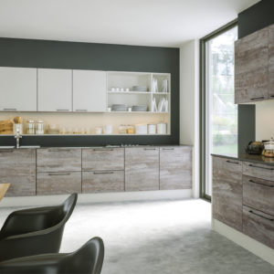 Contemporary Kitchen Door in Driftwood Light Grey