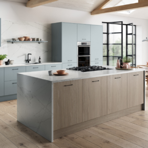 Contemporary Kitchen in Urban Oak